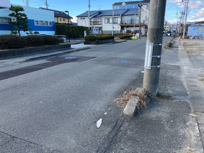 いわき市錦町、土地の画像です