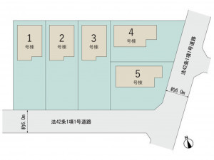 いわき市錦町、新築一戸建ての画像です