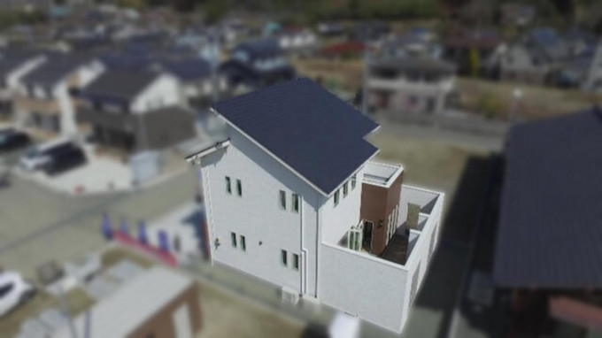 いわき市後田町、中古一戸建ての外観画像です