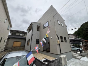 いわき市中岡町、新築一戸建ての外観画像です