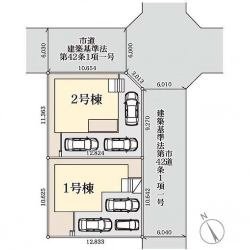 いわき市中岡町、新築一戸建ての画像です