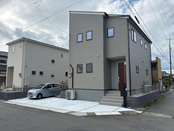 いわき市中岡町、新築一戸建ての外観画像です