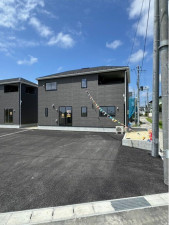 いわき市小名浜、新築一戸建ての外観画像です