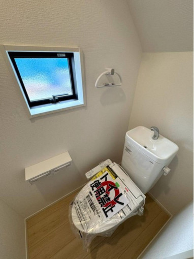 いわき市小名浜、新築一戸建てのトイレ画像です