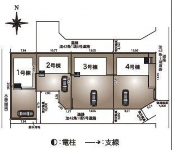 いわき市小名浜、新築一戸建ての画像です