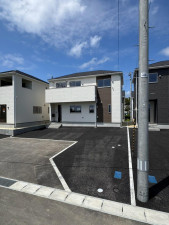 いわき市小名浜、新築一戸建ての外観画像です