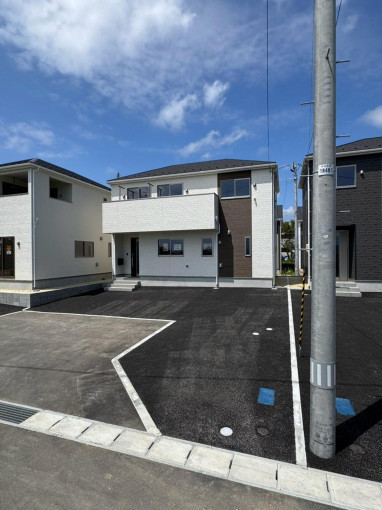 いわき市小名浜、新築一戸建ての外観画像です