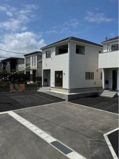 いわき市小名浜、新築一戸建ての外観画像です