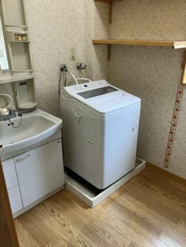 いわき市勿来町、中古一戸建ての洗面画像です