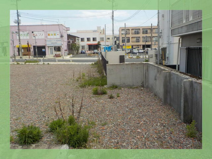 高萩市東本町、土地の画像です