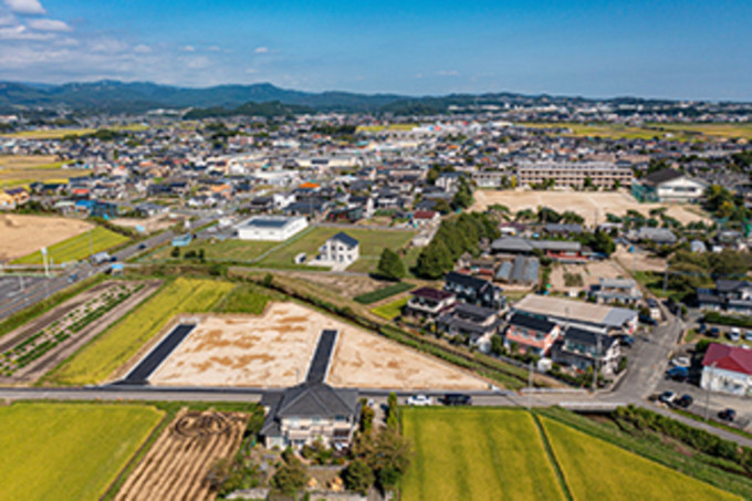 北茨城市中郷町、土地の画像です
