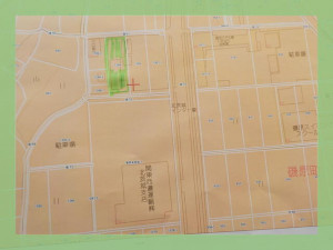 北茨城市磯原町、土地の間取り画像です