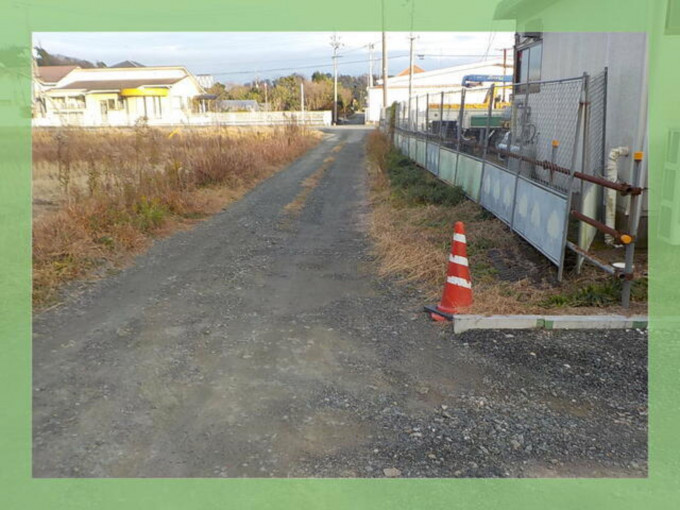 北茨城市磯原町、土地の画像です