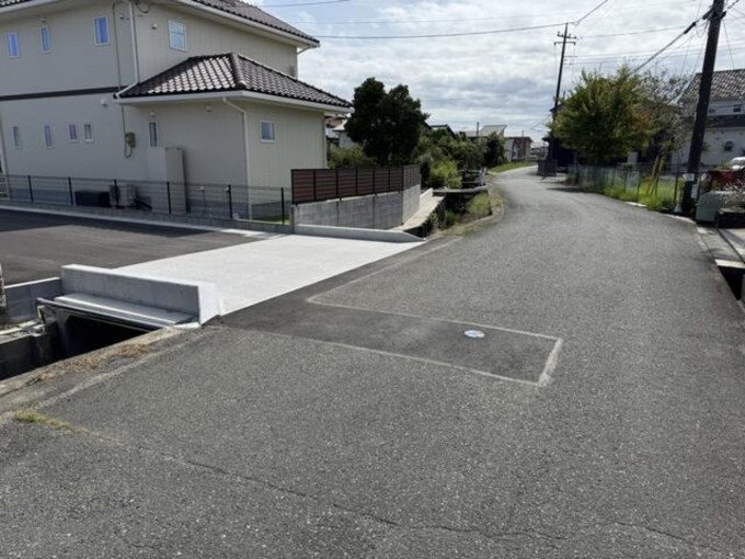 北茨城市中郷町、土地の画像です