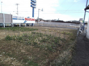 北茨城市中郷町、土地の画像です