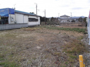 北茨城市中郷町、土地の画像です