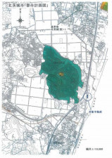 北茨城市中郷町、土地の画像です