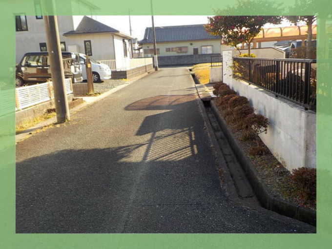 北茨城市磯原町、土地の画像です