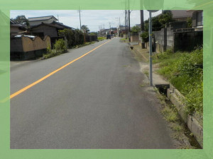 北茨城市中郷町、土地の画像です