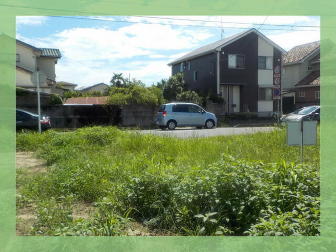 北茨城市中郷町、土地の画像です