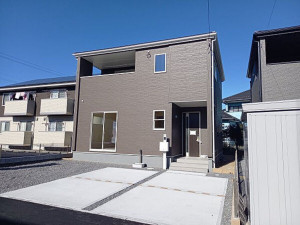 いわき市泉滝尻、新築一戸建ての外観画像です