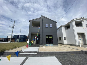 いわき市泉滝尻、新築一戸建ての外観画像です