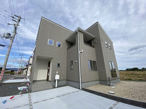 いわき市泉滝尻、新築一戸建ての外観画像です