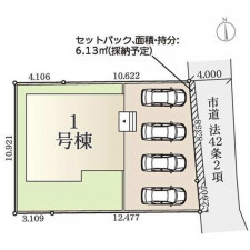 いわき市小名浜、新築一戸建ての画像です