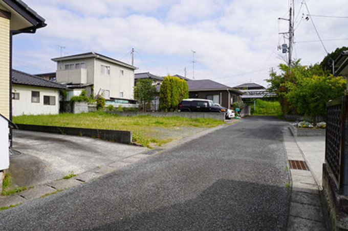 いわき市山田町、土地の画像です