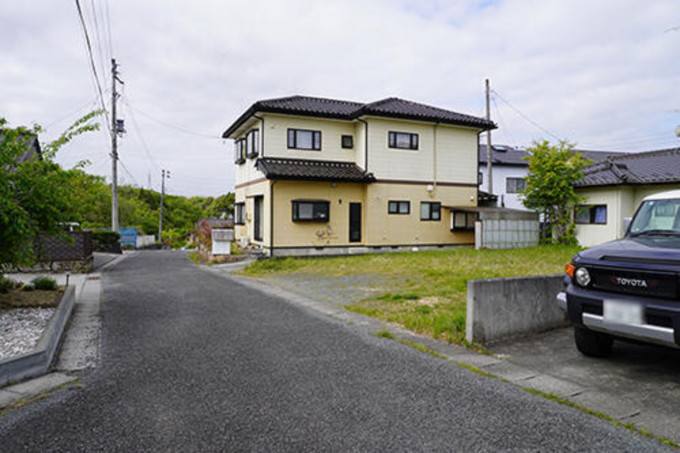 いわき市山田町、土地の画像です