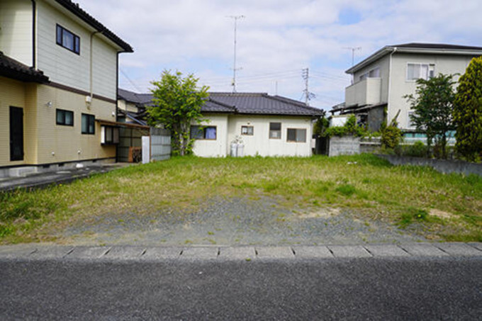 いわき市山田町、土地の画像です