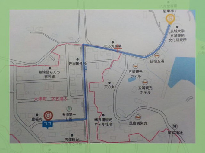北茨城市大津町、中古一戸建ての間取り画像です