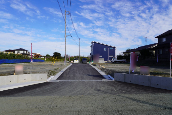 北茨城市磯原町、土地の画像です