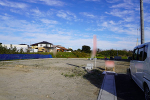 北茨城市磯原町、土地の画像です
