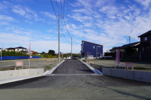 北茨城市磯原町、土地の画像です