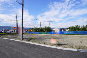 北茨城市磯原町、土地の画像です