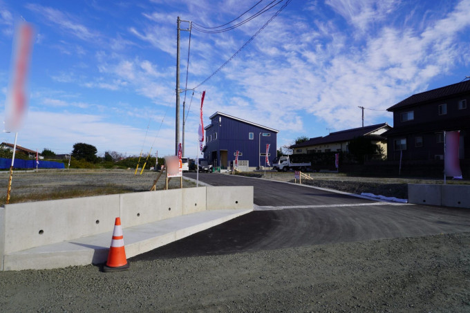 北茨城市磯原町、土地の画像です