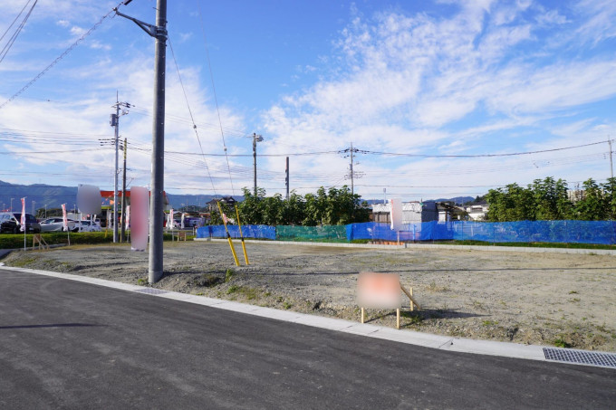 北茨城市磯原町、土地の画像です