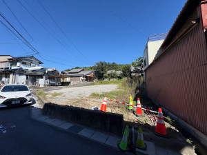四日市市八王子町、土地の画像です