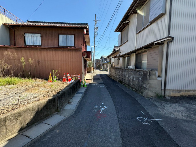 四日市市八王子町、土地の画像です
