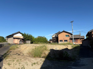 四日市市城山町、土地の画像です