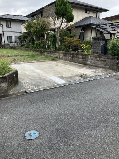 四日市市平津新町、土地の画像です