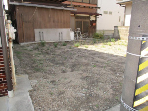 四日市市八幡町、土地の画像です