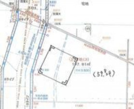 四日市市日永西、土地の画像です