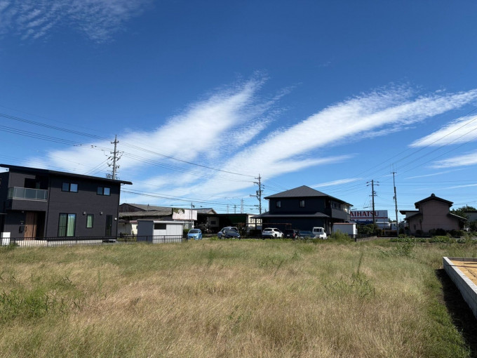 四日市市下海老町、土地の画像です