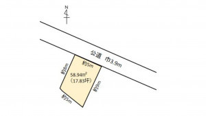 四日市市新浜町、土地の外観画像です