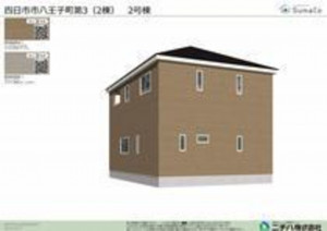四日市市八王子町、新築一戸建ての画像です