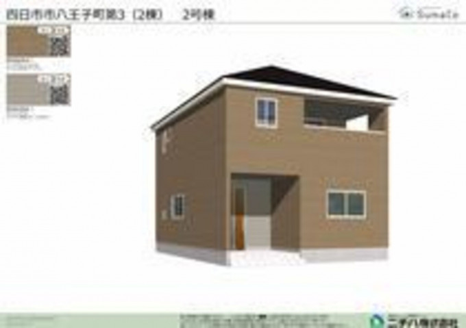 四日市市八王子町、新築一戸建ての画像です