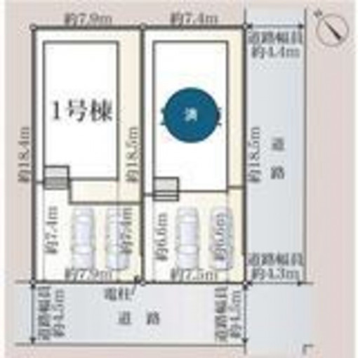 四日市市松原町、新築一戸建ての画像です