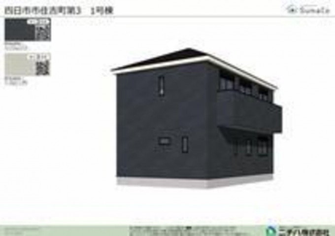 四日市市住吉町、新築一戸建ての画像です